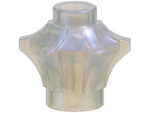 Rocha 1x1 - Cristal de 6 Pontas Translúcido Cetim