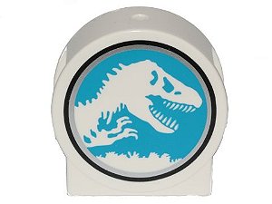 Tijolo Lego Duplo 1x3x2 Topo Redondo  Jurassic World
