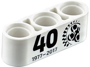 Viga 1x3 Branca Decorada