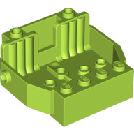 Base 6x5x2 com 2 Assentos Verde Limão