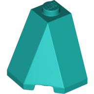 Cunha 2x2x2 (Inclinação 65 Canto) Dark Turquoise