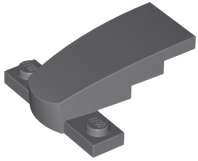 Cunha 4x2x1 1/3 com base 1x4 Cinza Escura