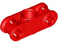 Conector de Eixo e Pino 3L Perpendicular Vermelho