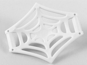 Efeito de Teia do Homem Aranha branca