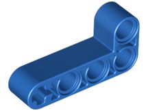 Viga L 2x4 Azul