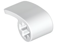 Painel Lego Technic Curvo 2x1x1 Branco
