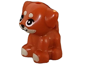 Cachorro Filhote Laranja Escuro