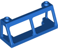 Para-brisa de Trem 2x6x2 Azul