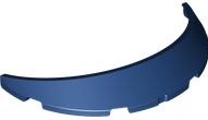 Para-brisa 4x8x1 Curvo Azul Escuro