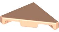 Placa Lisa Modificada Triangular 2x2 Light Nougat