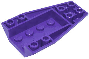 Cunha 6x4 Triplo Invertida Curva Dark Purple