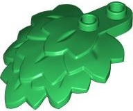 Folha de Plantas em Camadas Verde