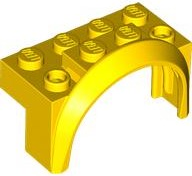 Para-Lamas 4x2 1/2 x2 Amarelo