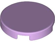 Placa Lisa Redonda 2x2 Lavender