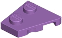 Placa 2x2 esquerda Medium Lavender