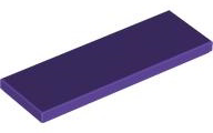 Placa Lisa 2x6 Dark Purple