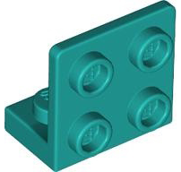 Suporte 1x2 - 2x2 Invertido Dark Turquoise