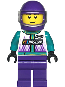 Minifgura Lego City - NASCAR Next Gen Chevrolet Camaro ZL1 Driver