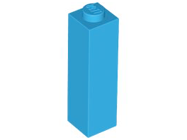 Tijolo 1x1x3 Dark Azure