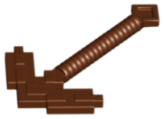 Picareta Pixelizada Lego Minecraft Marrom