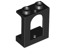 Janela de Castelo 1x2x2 Preta