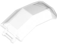 Para-brisa 4x4x4 2/3 com barra Translúcido