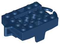 Carro de montanha-russa base 4x5 Azul Escuro