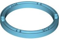 Suporte Viga 11x11 Redondo Medium Azure