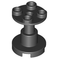 Suporte Redondo 2x2x2 Preto