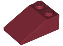 Inclinação 33 3x2 Dark Red