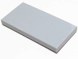 Placa Lisa 2x4 Cinza Clara