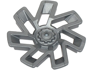 Calota Direita para a Roda 72206pb01 Flat Silver