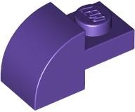 Inclinação Curva 2 x 1 com Pino Rebaixado Dark Purple