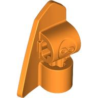 Painel #8 Muito Pequeno Liso Curto, Lado B Laranja