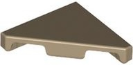 Placa Lisa Modificada Triangular 2x2 Bege Escura