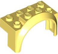 Para-Lamas 4x2 1/2 x2 Amarelo Claro Brilhante