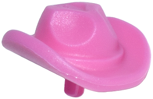 Chapéu com Pino Lego Friends Rosa Escuro