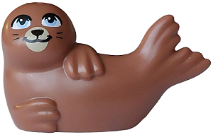 Foca Lego Friends Marrom Claro