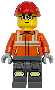 Minifigura Lego City - Homem Construtor