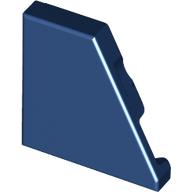 Placa Lisa Modifica 2x2 em Cunha Direita Azul Escura