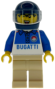 Minifigura Lego Speed Champions - Bugatti Vision Gran Turismo Driver