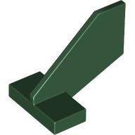 Cauda de Avião Verde Escura