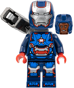 Minifigura Lego Super Heroes - Iron Patriot MK1