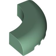 Tijolo de Canto Redondo 5x5x1 Sand Green