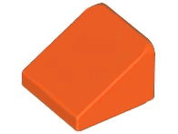 Inclinação 30 1x1x2/3 Reddish Orange