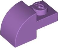 Inclinação Curva 2 x 1 com Pino Rebaixado Medium Lavender
