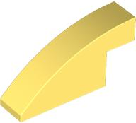 Inclinação Curva 4x1x1 2/3 Amarelo Claro Brilhante