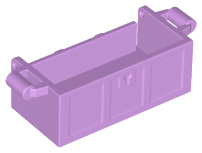 Parte Inferior do Baú - Medium Lavender