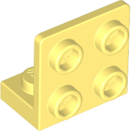 Suporte 1x2 - 2x2 Invertido Amarelo Claro Brilhante