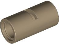 Conector 2L para Pinos Bege Escuro